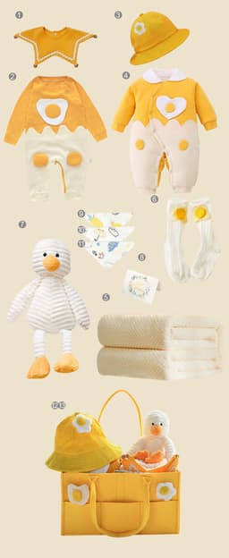 image-Newborn Gift Box Summer Baby Suit Newborn Dress Princess Full Moon Gift Newborn Baby Supplies