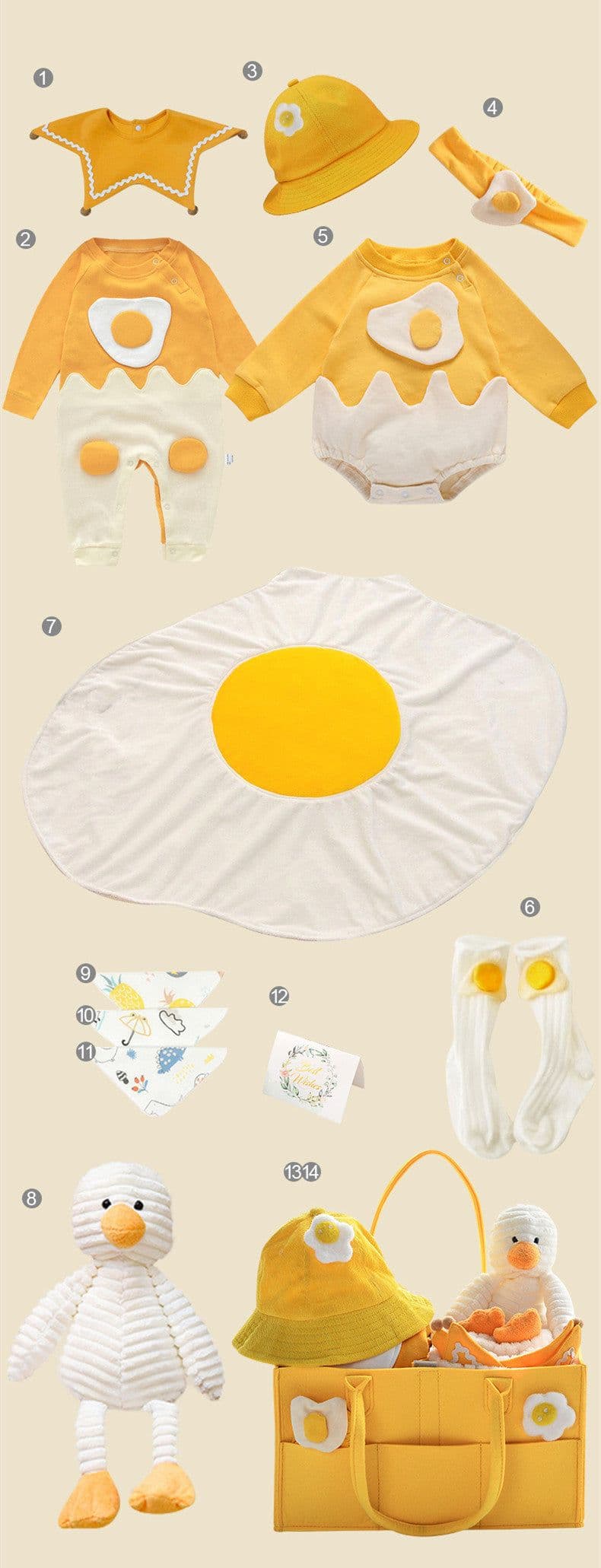 image-Newborn Gift Box Summer Baby Suit Newborn Dress Princess Full Moon Gift Newborn Baby Supplies