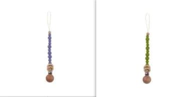 image-Baby Products Soothing Beech Wood Clip Pacifier Chain