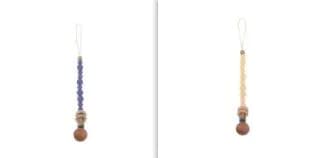 image-Baby Products Soothing Beech Wood Clip Pacifier Chain