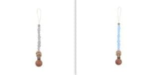 image-Baby Products Soothing Beech Wood Clip Pacifier Chain