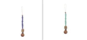 image-Baby Products Soothing Beech Wood Clip Pacifier Chain