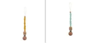 image-Baby Products Soothing Beech Wood Clip Pacifier Chain