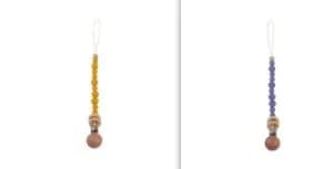 image-Baby Products Soothing Beech Wood Clip Pacifier Chain