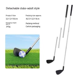 image-Golf Metal Club Parent-child Outdoor Toys
