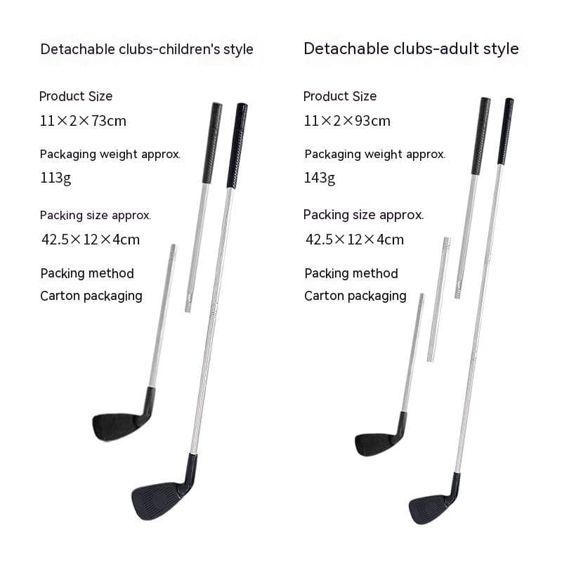 image-Golf Metal Club Parent-child Outdoor Toys