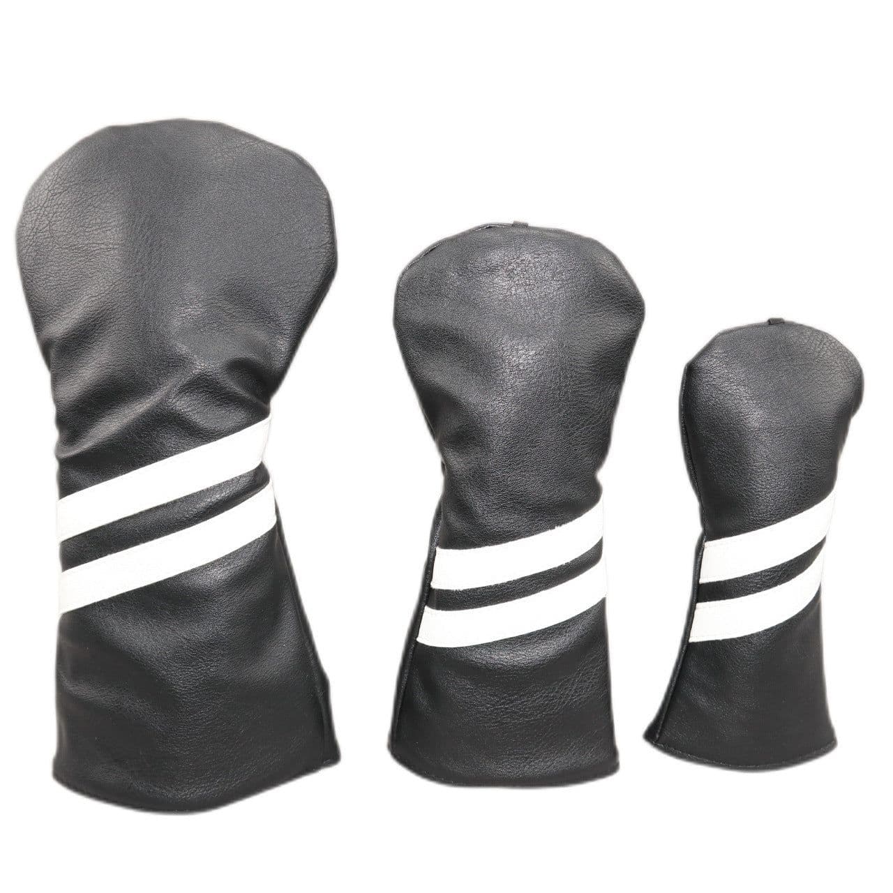 image-Golf Club Sleeve Two Oblique Strips Wood Rod Head Cover Multiple Colors Cash Commodity And Quick Delivery