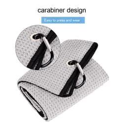 image-Waffle Golf Ball Eraser Cue Ball Bag Cleaning Cloth Towel Golf Ball Towel Pineapple Lattice