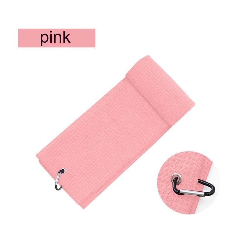image-Waffle Golf Ball Eraser Cue Ball Bag Cleaning Cloth Towel Golf Ball Towel Pineapple Lattice