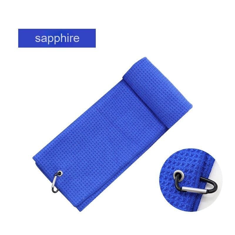 image-Waffle Golf Ball Eraser Cue Ball Bag Cleaning Cloth Towel Golf Ball Towel Pineapple Lattice