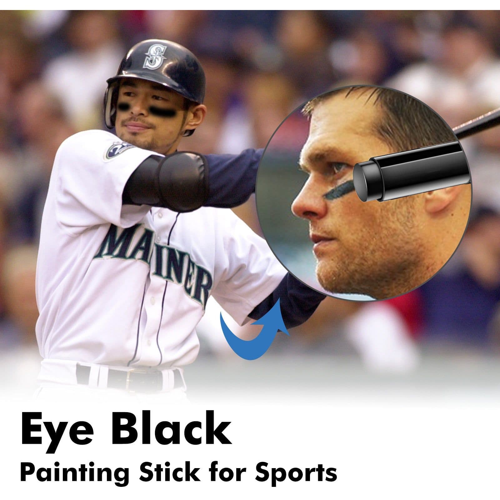 image-Eye Blackening Men's Outdoor Baseball Athletes Sweat-proof Care Stick
