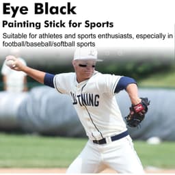 image-Eye Blackening Men's Outdoor Baseball Athletes Sweat-proof Care Stick