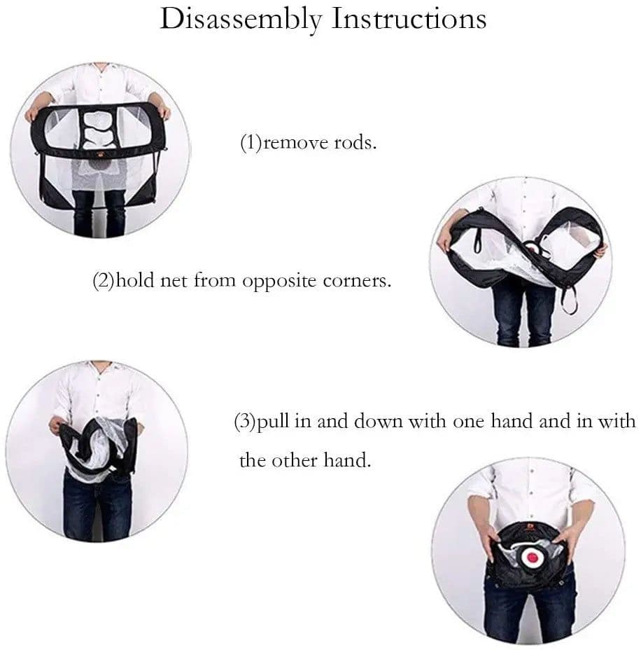 image-Indoor Outdoor Foldable P Op Up Hitting Training Target Driving Practice Golf Chipping Net