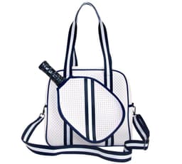 image-Fashion Striped Hand-carrying Crossbody Shoulder Tennis Pack