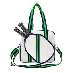 image-Fashion Striped Hand-carrying Crossbody Shoulder Tennis Pack