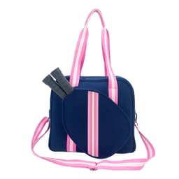 image-Fashion Striped Hand-carrying Crossbody Shoulder Tennis Pack