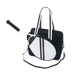 image-Fashion Striped Hand-carrying Crossbody Shoulder Tennis Pack