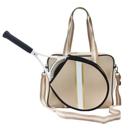 image-Fashion Striped Hand-carrying Crossbody Shoulder Tennis Pack
