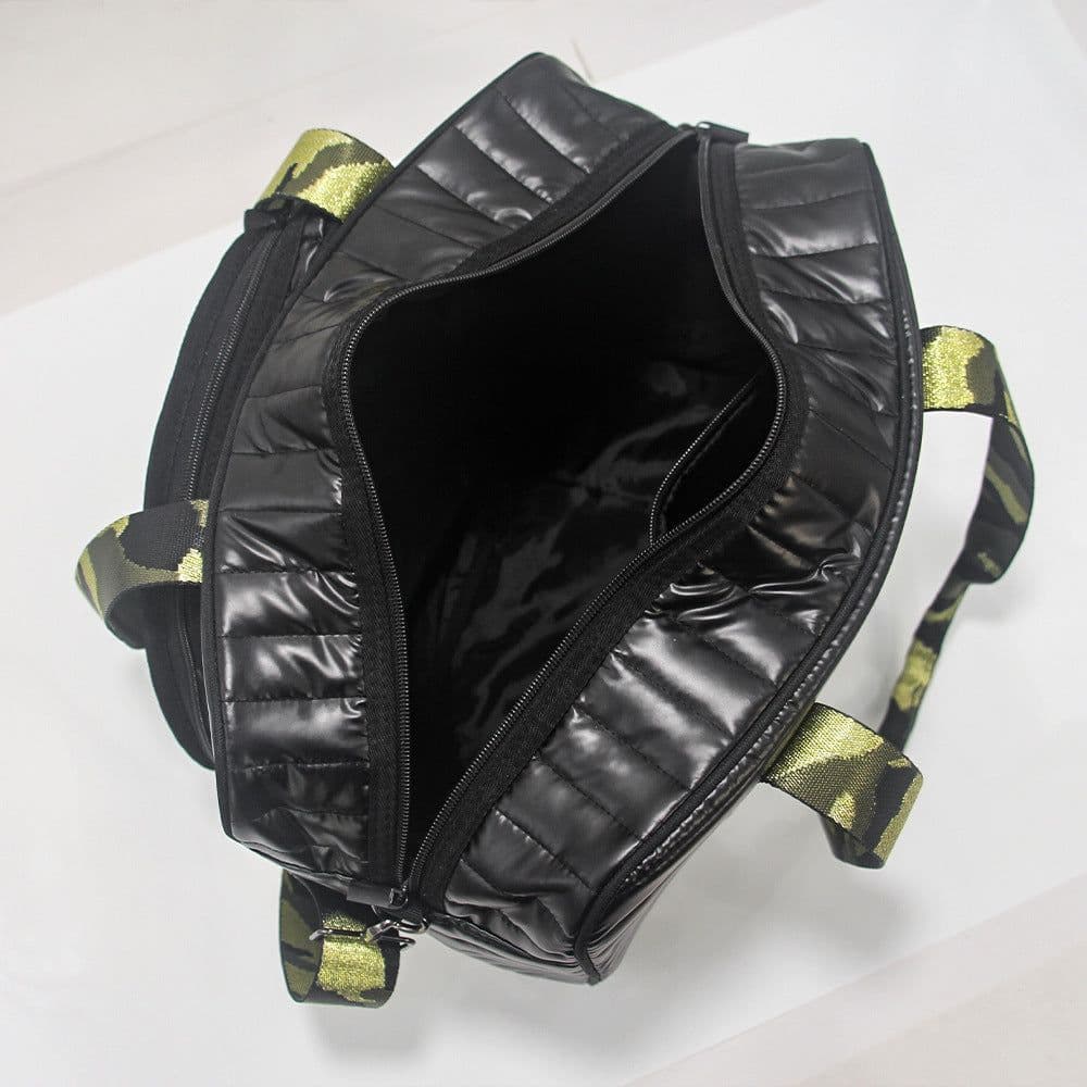 image-Fashion Striped Hand-carrying Crossbody Shoulder Tennis Pack