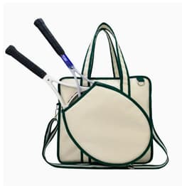 image-Fashion Striped Hand-carrying Crossbody Shoulder Tennis Pack