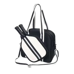 image-Fashion Striped Hand-carrying Crossbody Shoulder Tennis Pack