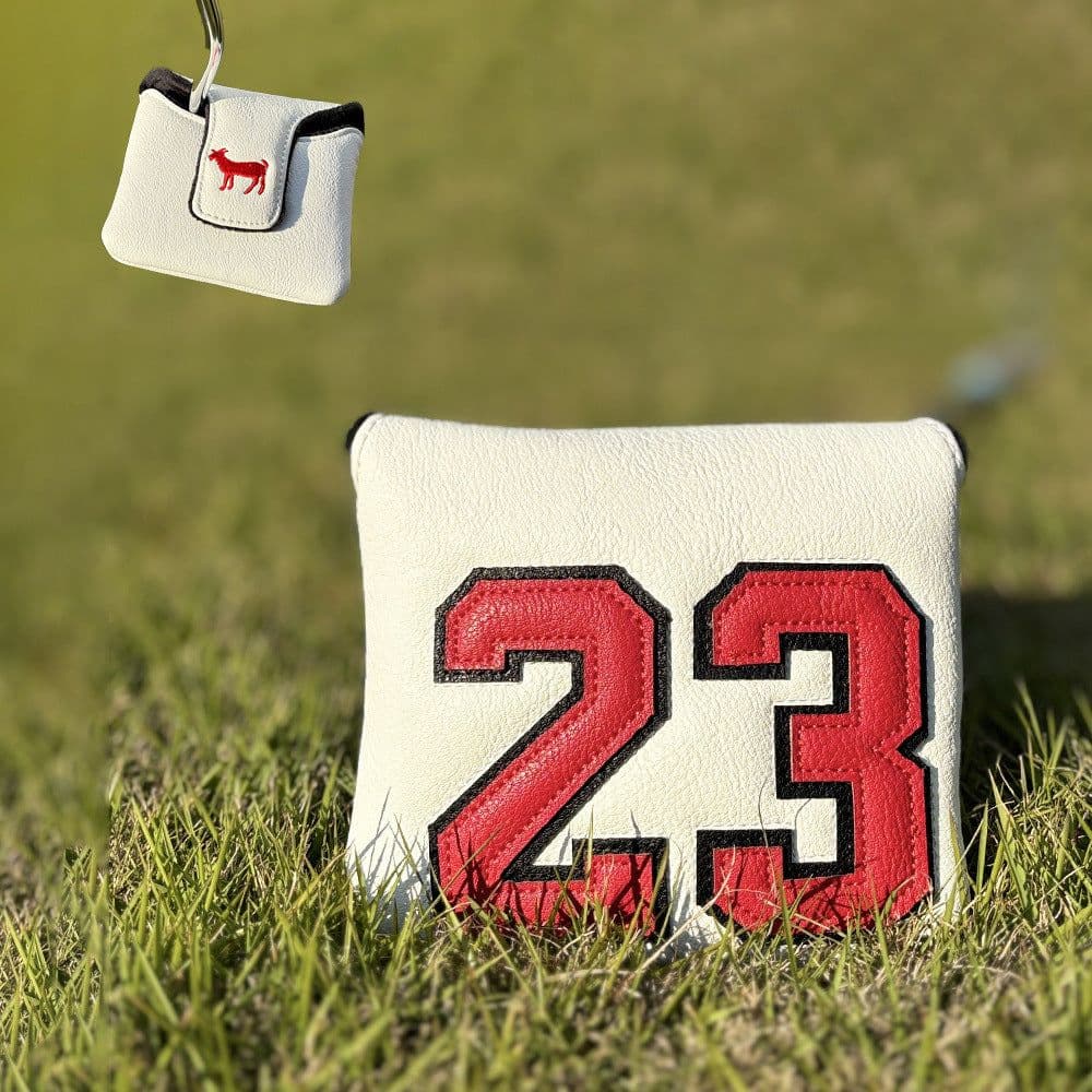 image-Ram No 1 Fairway Chicken Drumstick Wooden Pole Sets Square Putter Iron Head Golf Club Sleeve