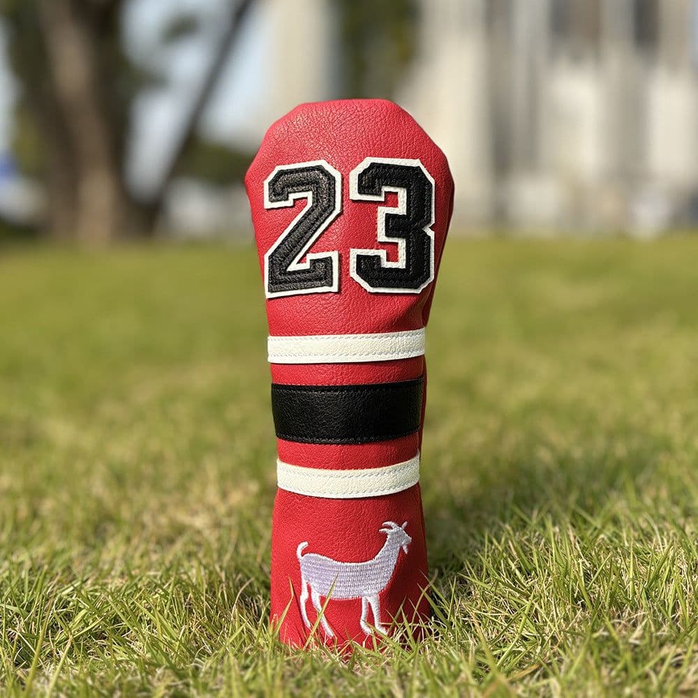 image-Ram No 1 Fairway Chicken Drumstick Wooden Pole Sets Square Putter Iron Head Golf Club Sleeve