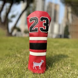 image-Ram No 1 Fairway Chicken Drumstick Wooden Pole Sets Square Putter Iron Head Golf Club Sleeve