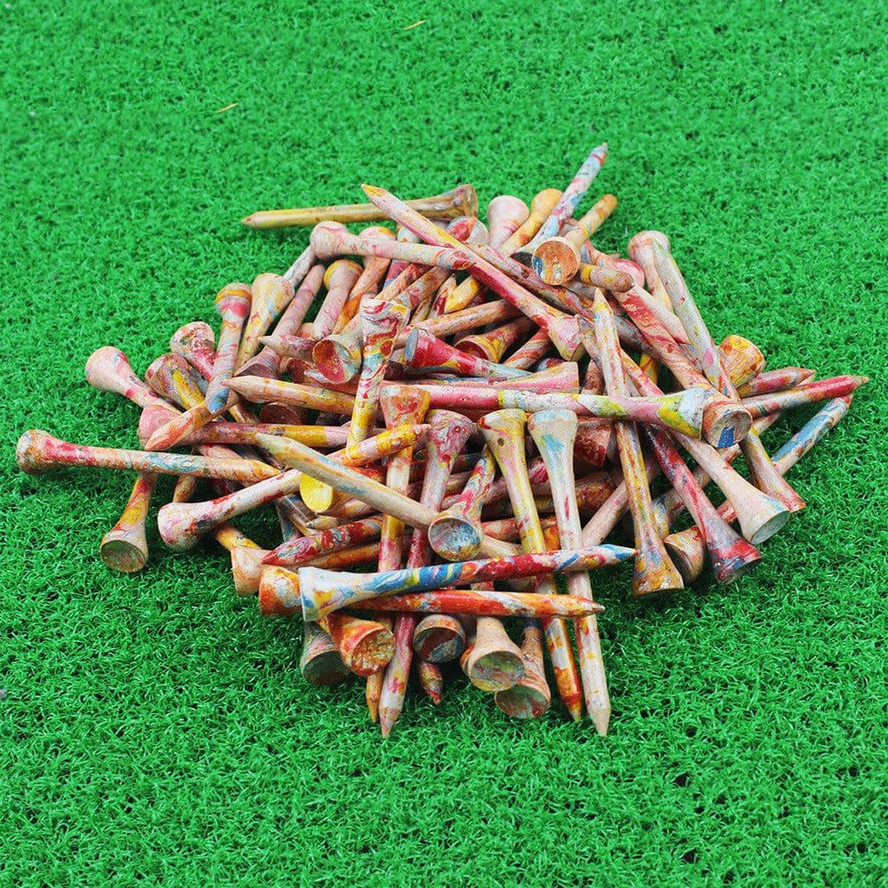 image-70mm Camouflage Seat Ball Holder Golf Ball Nail