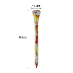 image-70mm Camouflage Seat Ball Holder Golf Ball Nail