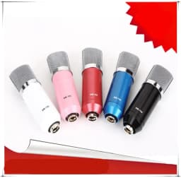 image-External sound card condenser microphone