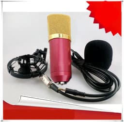image-External sound card condenser microphone