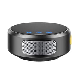 image-Wireless Collar Clip Microphone With Charging Bin Round One Drag Two Magnetic Button