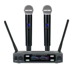 image-Home Karaoke Microphone New VHF One-to-two Wireless Microphone