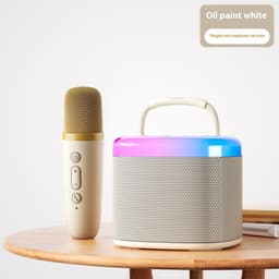 image-Singing Microphone Audio Integrated Wireless Bluetooth Portable Suit