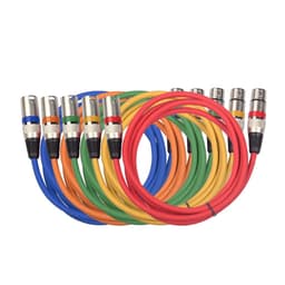 image-Cannon Male To Female Mixer Microphone Color Large Three-core XLR Balance Line For Microphone Sound Card