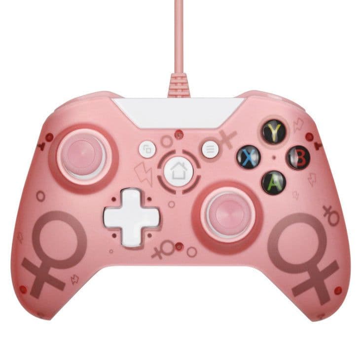 image-USB Wired Controller Controle For Microsoft One Controller Gamepad For One Slim PC Windows Mando For one Joystick