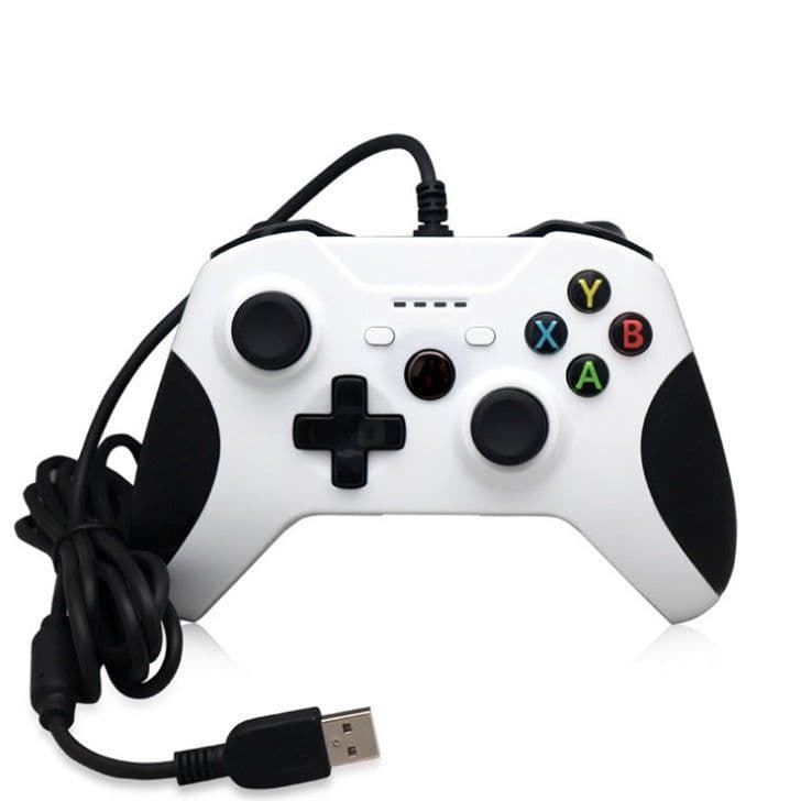 image-USB Wired Controller Controle For Microsoft One Controller Gamepad For One Slim PC Windows Mando For one Joystick