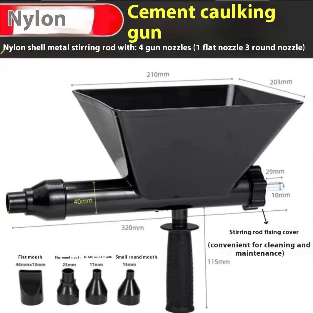 image-Electric Cement Gun For Mortar Joint Filling Of Doors And Windows