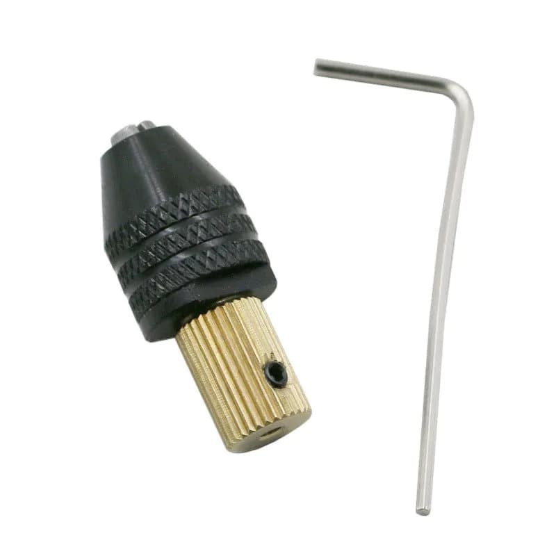 image-Multifunctional Miniature Electric Drill Universal Chuck Self-tightening Small Clamp Woodworking Copper Pipe