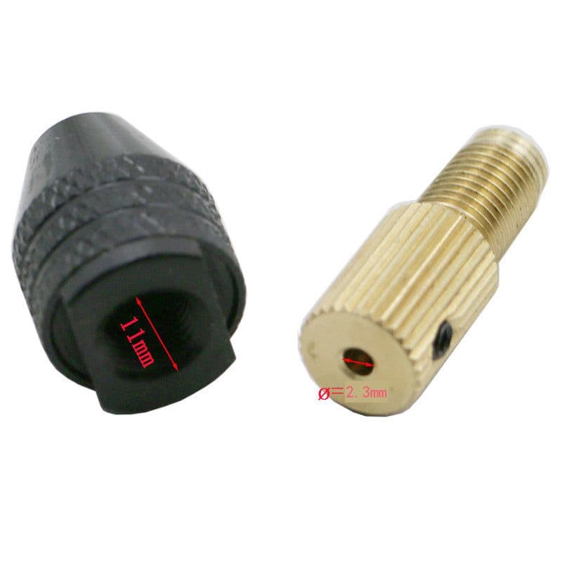 image-Multifunctional Miniature Electric Drill Universal Chuck Self-tightening Small Clamp Woodworking Copper Pipe