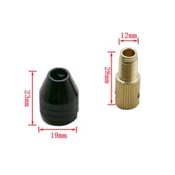 image-Multifunctional Miniature Electric Drill Universal Chuck Self-tightening Small Clamp Woodworking Copper Pipe