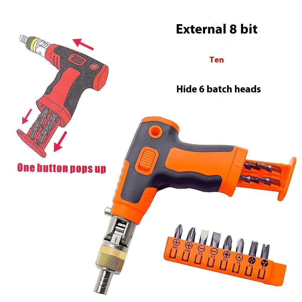 image-Household Ratchet Wrench Multifunctional Special-shaped Auto Repair Screwdriver Set Suit