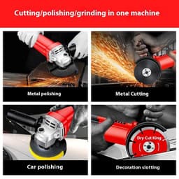 image-Hand Grinding Wheel Hand Grinder Polishing Grinding Machine Cutting Electric Tool