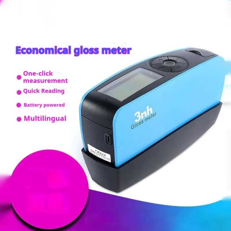 image-Glossmeter Leather Box And Bag Hardware Paper Precision Glarimeter