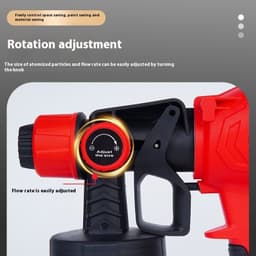 image-Electric High Pressure Paint Spraying Gun Portable Paint Spray Gun
