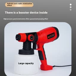 image-Electric High Pressure Paint Spraying Gun Portable Paint Spray Gun