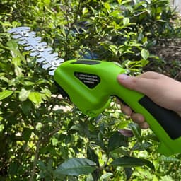 image-Electric Hedge Shears Dual-purpose Rechargeable Pruning Shear Garden Tools