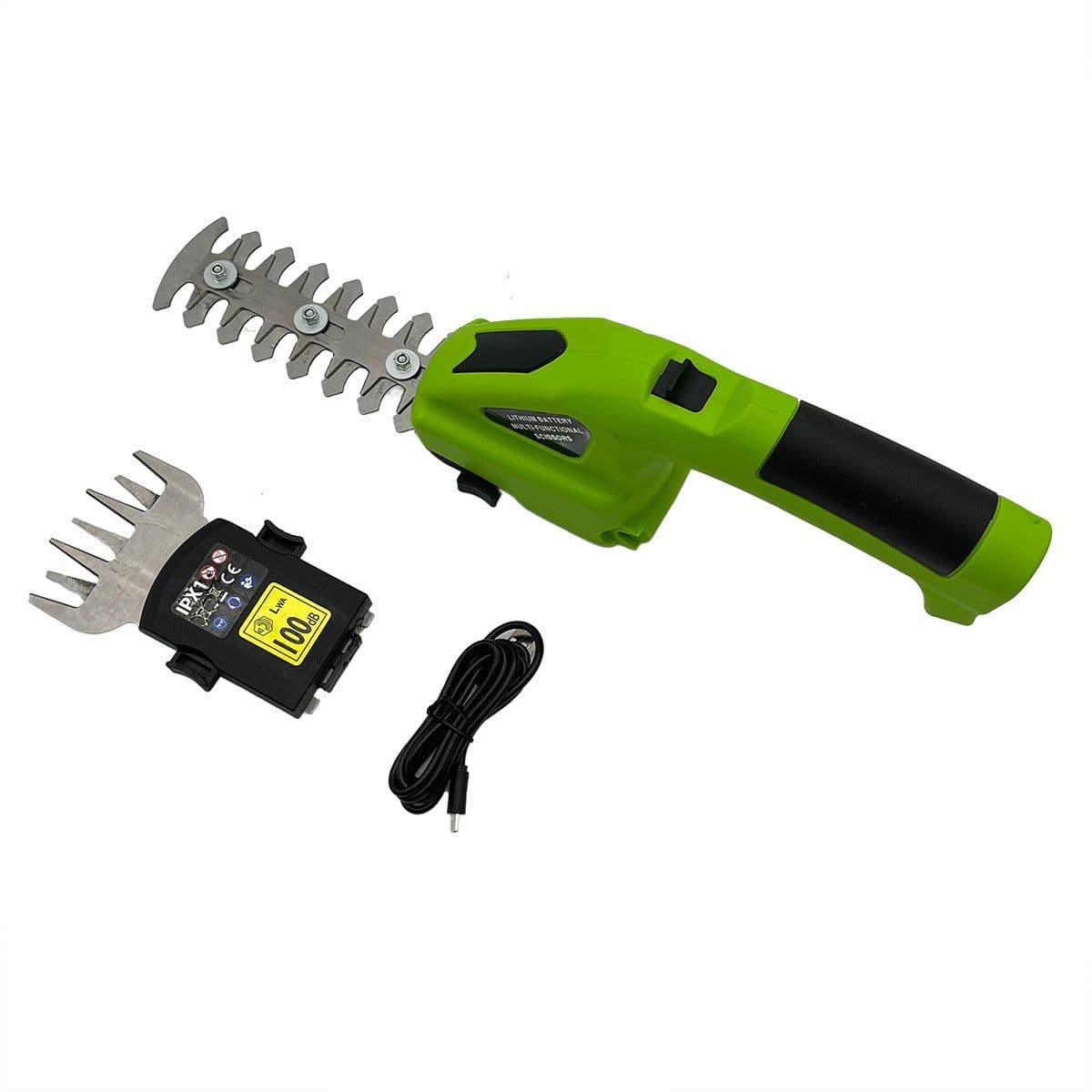 image-Electric Hedge Shears Dual-purpose Rechargeable Pruning Shear Garden Tools