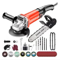 image-Multifunctional Angle Grinder Suit Grinding And Polishing Cutting Machine Small Wood Cutting Saw